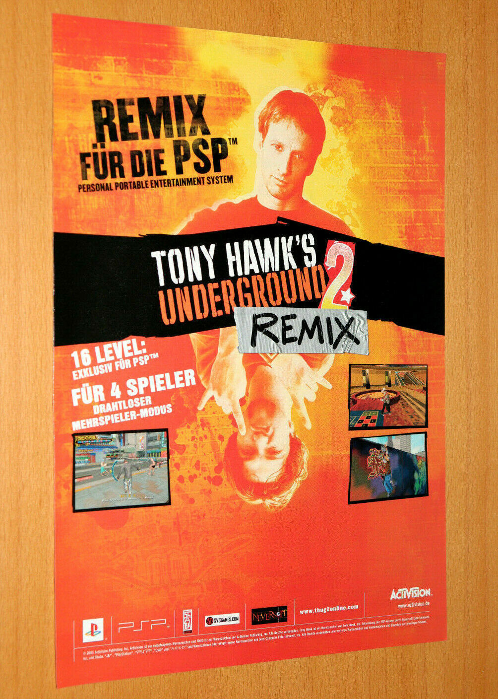 Tony Hawk's Underground 2 - Consumer ad