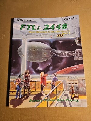 FTL: 2448 Space Adventure In The 25th Century Book 1 Tri Tac Systems 1993