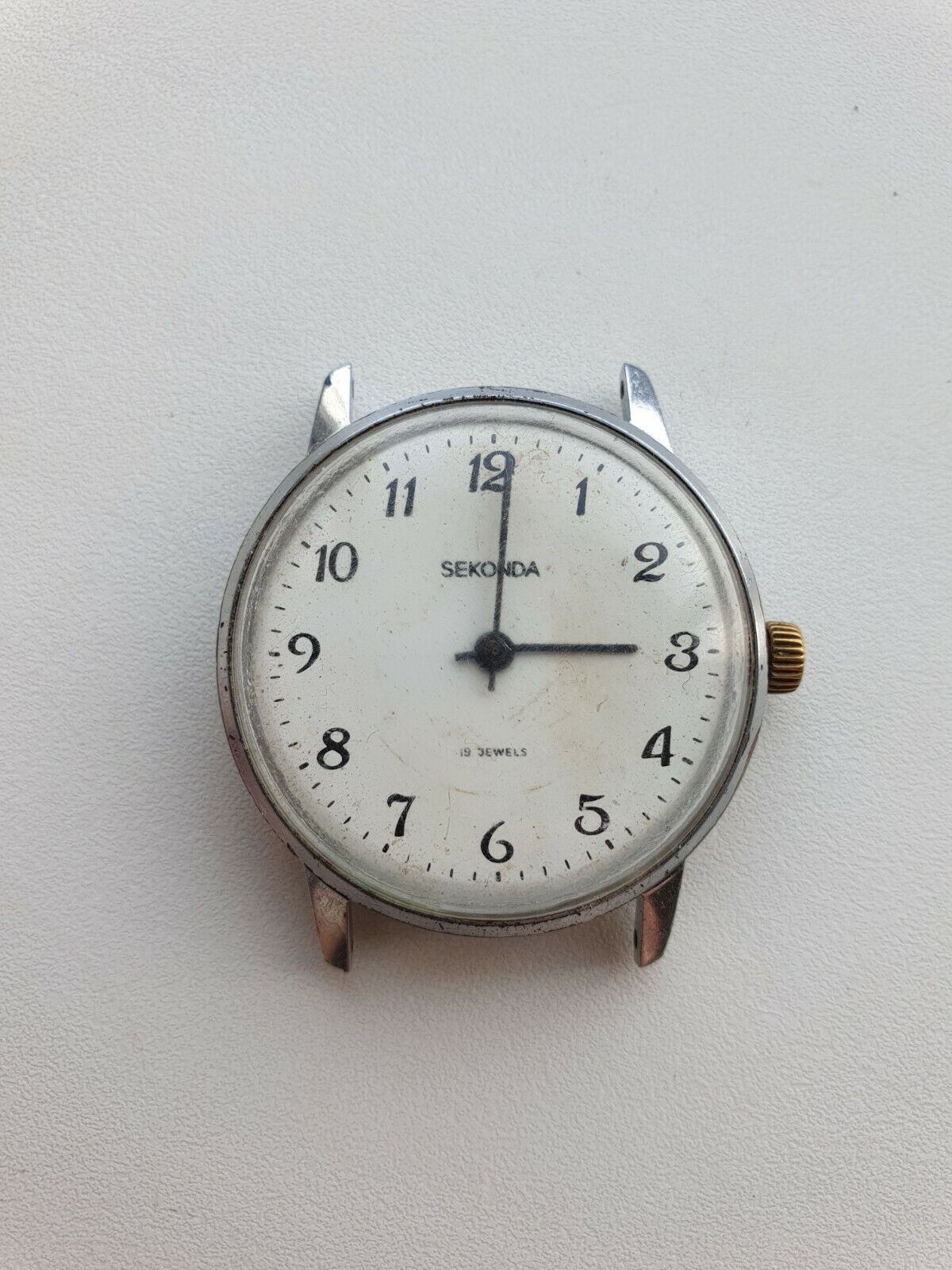 SEKONDA 19 jewels USSR 1970's Man's Wrist Watch