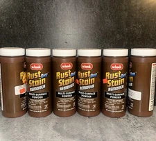 6 Lot Whink Rust Oxy Stain Remover Multi-Surface Powder 36 oz Bottle 2.25 lbs