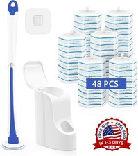 Escobilla De Inodoro Desechable Limpiador De Tazas Inodoro Suministros Limpieza