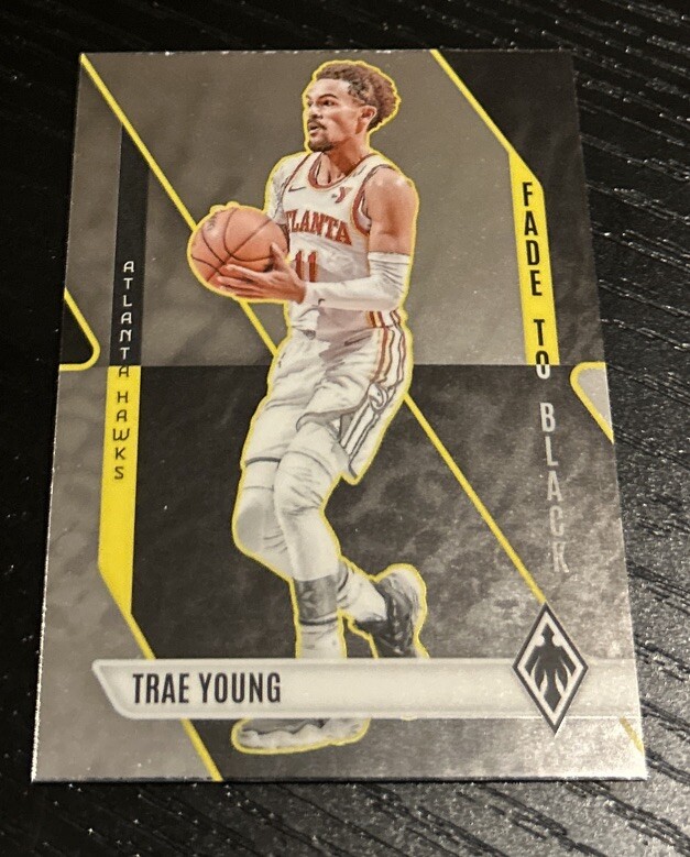 2023-24 Panini Phoenix Trae Young Fade To Black | eBay