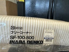 Box of (9) INABA Denko SlimFlexible Elbow Air Conditioning Outdoor  SF-100-800-W