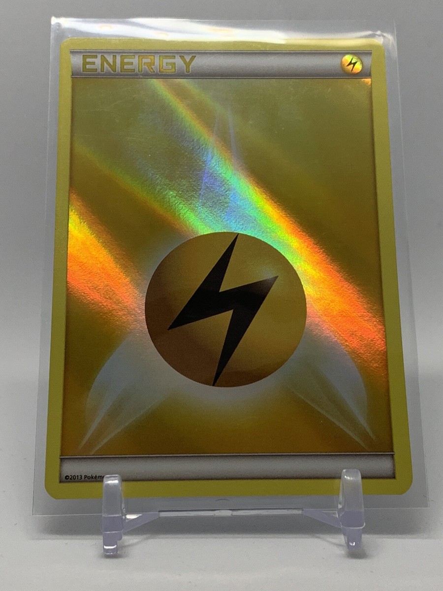 Pokemon TCG: LIGHTNING ENERGY - Holo Foil - 2013 Pokemon Energy Card! | eBay