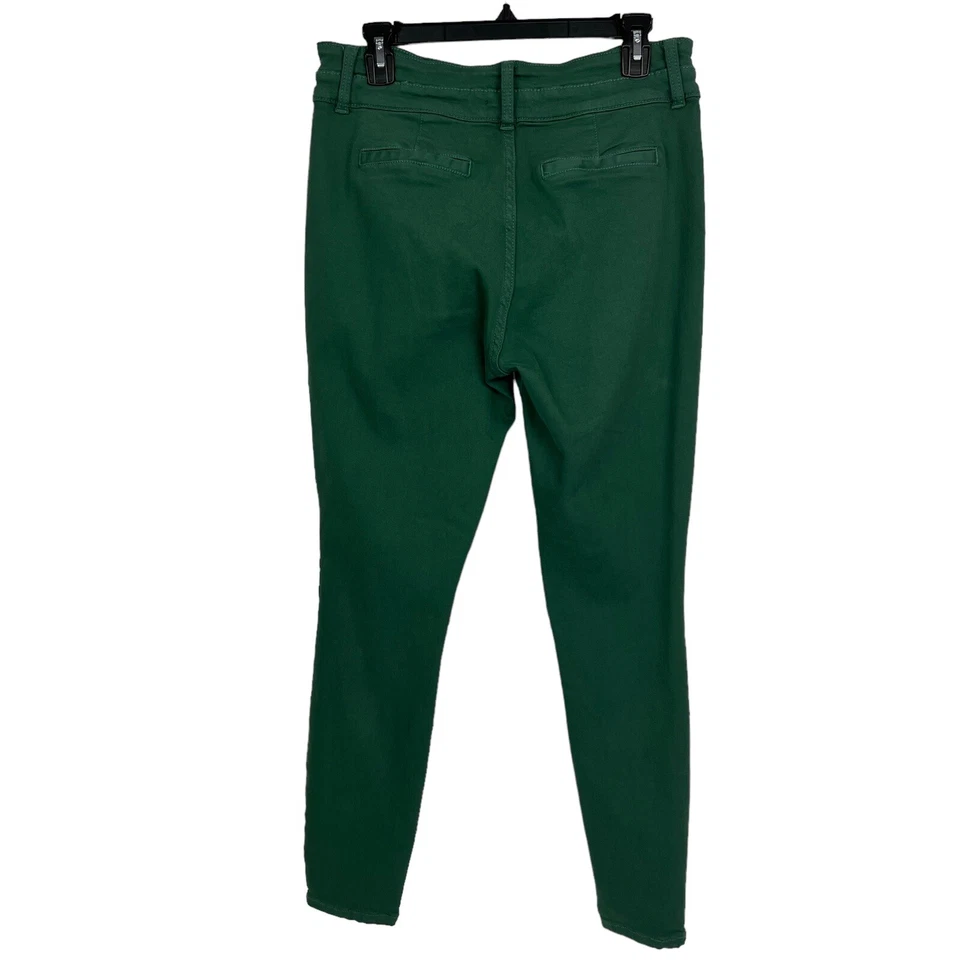 KUT FROM THE KLOTH Women’s Pants Sz 12 Color Green Pockets Flaw/Pucker Stretch - Image 3 of 4