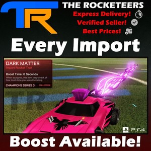 Details About Ps4psn Rocket League Every Crate Import Boost Virtual Wave Ninja Star Etc