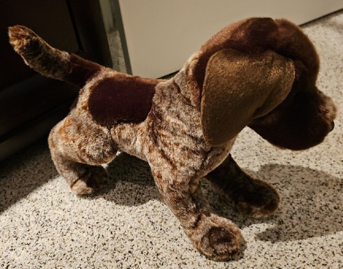 Douglas Wolfgang German Pointer Dog Plush Stuffed Animal BROWN MEDIUM - Picture 7 of 11