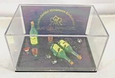 REUTTER PORZELLAN MINIATURE WINE RACK SET 1:12 SCALE DOLLHOUSE