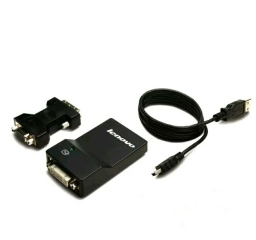 Adaptateur graphique Lenovo 0B47072 - USB 3.0 - Photo 1/4