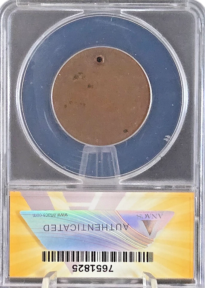 1794 1c Liberty Cap Large Cent, Head '94 S-22 ANACS P1 Details Holed - Image 3 of 4