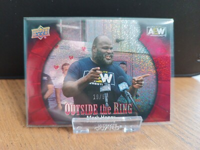 AEW 2022 Upper Deck Mark Henry /50 Outside The Ring