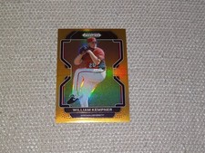 2022 Prizm Draft Picks Neon Orange Rookie #PDP106 William Kempner RC #D /50