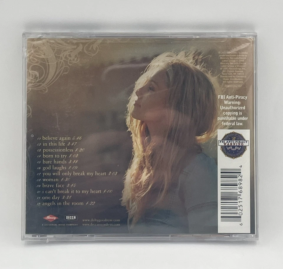 Delta Goodrem Delta Self Titled Brand New Sealed CD 2007 — 第 2/2 张图片
