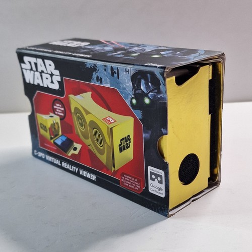 Star Wars C-3PO Virtual Reality Viewer Works With Google Cardboard By Disney - Afbeelding 3 van 17