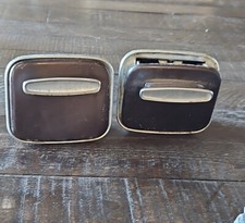 Amc Rambler Wagon Set Of 2 Rear Ashtrays Brown Oem Classic Car Restoration