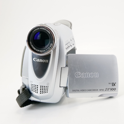 Canon Video Camera Cassette Canon Zr500 And Zr200 Digital Mini Dv