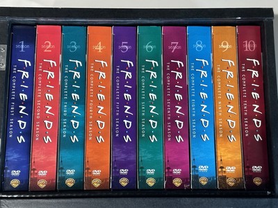 EUC Friends The One All Ten Seasons DVD Box Set/Complete Series In  