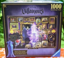 100 COMP. 2020 RAVENSBURGER  1000 PIECE DISNEY VILLAINOUS PUZZLE-EVIL QUEEN