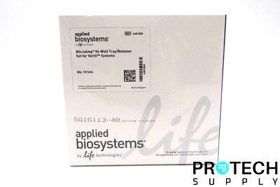 Applied Biosystems 4381850 MicroAmp 96Well Tray Set for Veriti System & WARRANTY