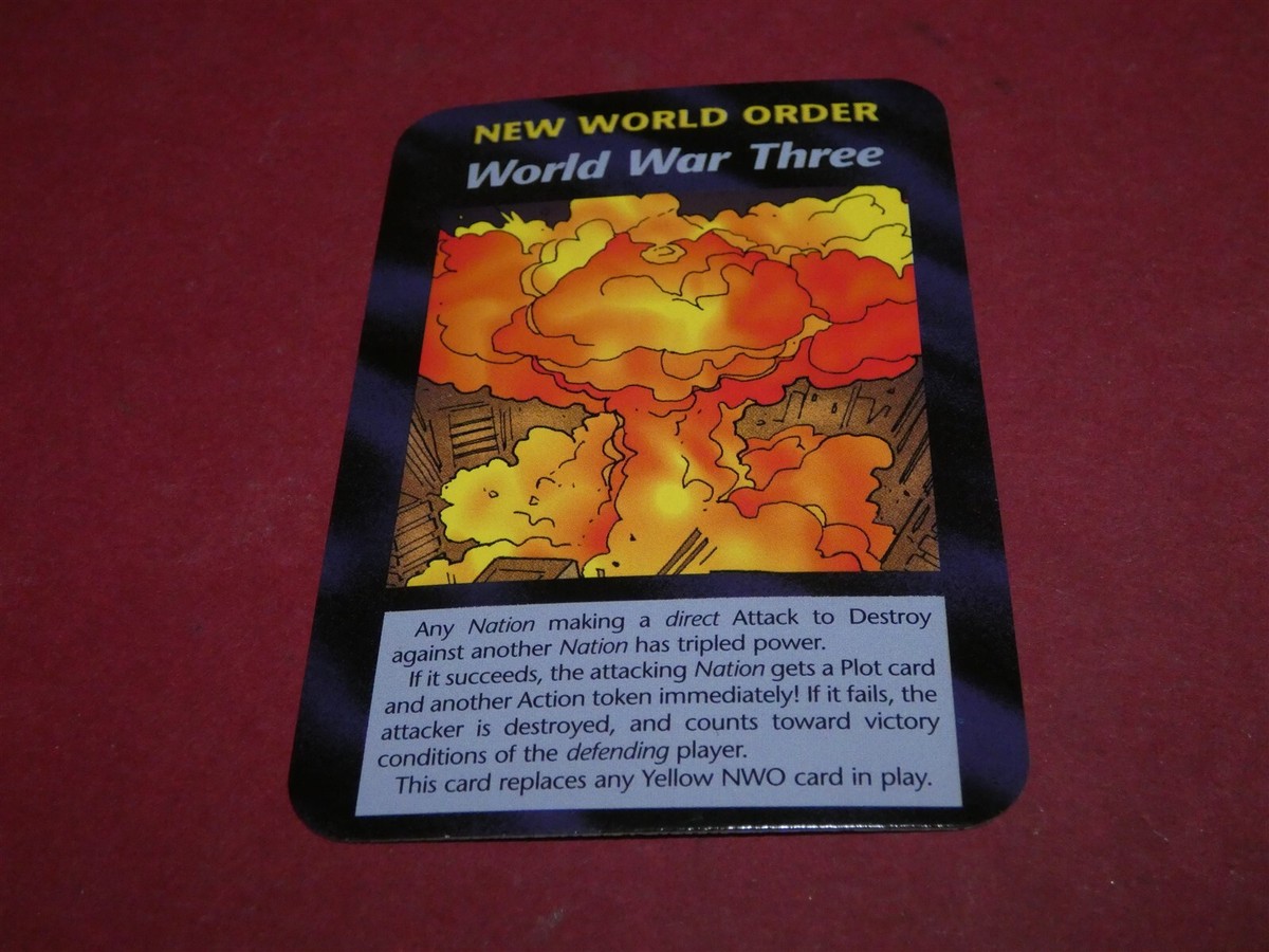 INWO: Illuminati: New World Order: Unlimited: Rare: World war