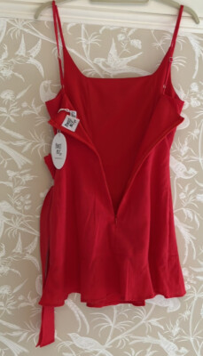 Princes Polly LOVE LANE MINI DRESS RED size 2 | eBay