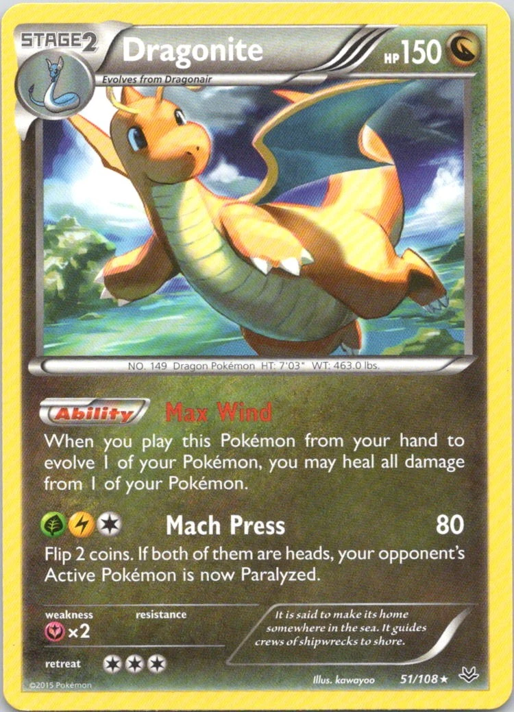 Dragonite - Roaring Skies #51 Price & Value ($3.59) | PokeScope