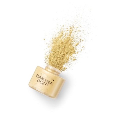 Makeup Revolution Loose Baking Powder Banana Deep 32g für mittlere/dunkle