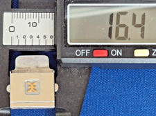 Ebel Mens Watch Band Clasp Buckle 18K and Steel Authentic Genuine