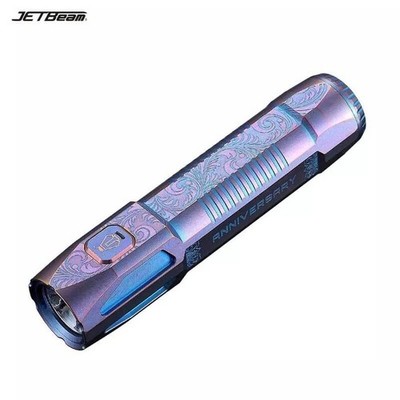 JETBeam Jet-ST Personal 12th Anniversary Flashlight Titan