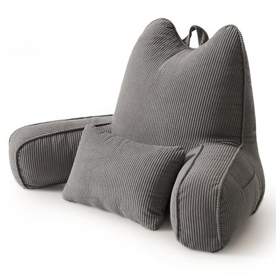 Ailuteie Patented Design Corduroy Reading Pillow with Arms, Ergonomic Bed Res...