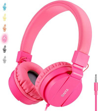 Kids Headphones for Boys Girls - Child Student Headset Wired Plug Toddler Earpho