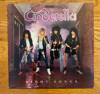 Cinderella - Night Songs  Mercury 1986 Pressing