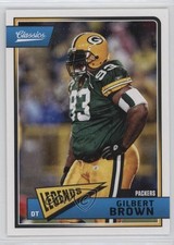 2018 Panini Classics Legends Gilbert Brown #132 0c6