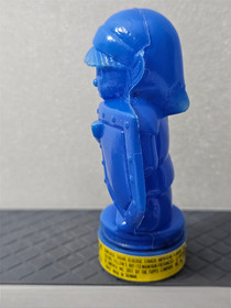 Vintage 1989 - Zelda Link Blue Bubble Gum Candy Container - Empty - NES SNES N64