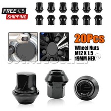20Pcs Wheel Nuts Alloy For Ford Focus MK1 MK2 MK3 M12 X 1.5 19MM Hex Lug Bolt