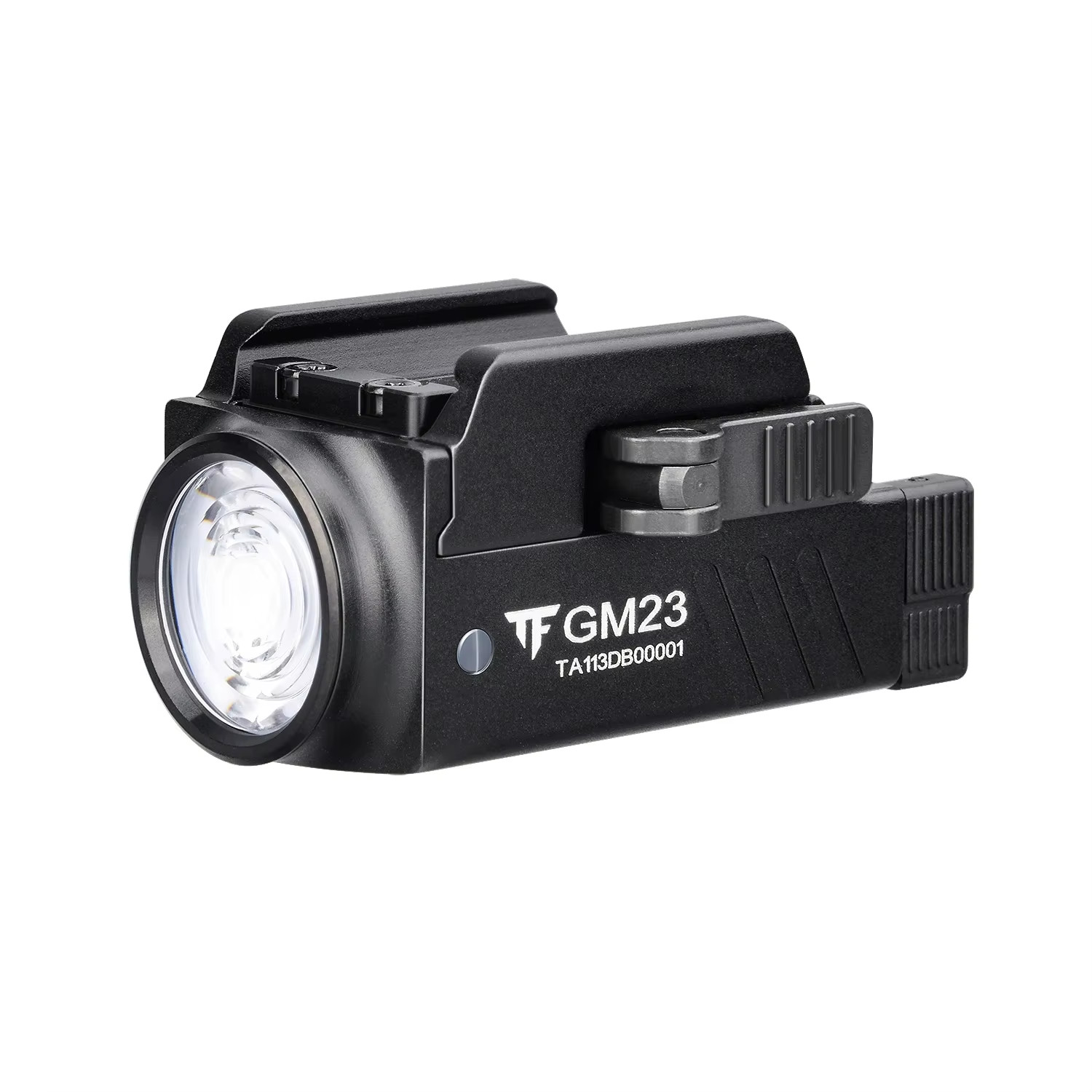 Lampe LED rechargeable USB pour montage sur rail Picatinny 20mm d'airsoft