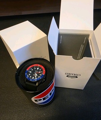 SEIKO 5 SPORTS / PEPSI LIMITED EDITION JAHRE SEIKO GARANTIE