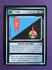 Star Trek CCG (Trouble with Tribbles) - Organian Peace Treaty (common)