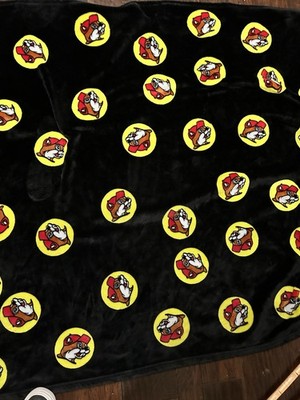 Buc-ee s Blanket Classic Bucees Logo Viral Throw 50''x70'' Black Super Soft