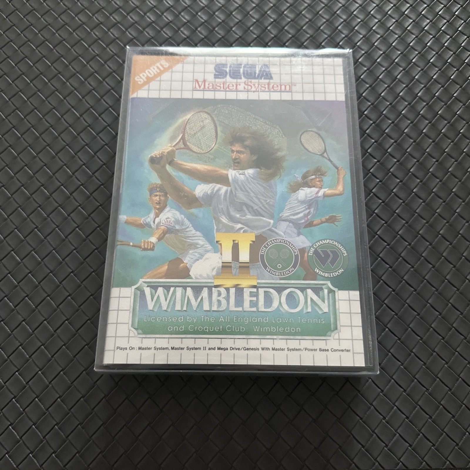 Wimbledon II - SEGA Master System Complet PAL EUR Comme Neuf