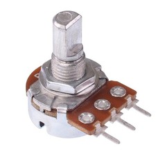 5K 16mm Linear Splined Potentiometer D Shaft Pot