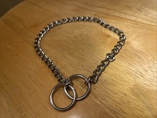 Small to Medium Dog Training Choke Chain Collar Metal