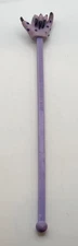 RARE Jack Daniels WYOOTER HOOTER purple monster hand stir stick/mudler