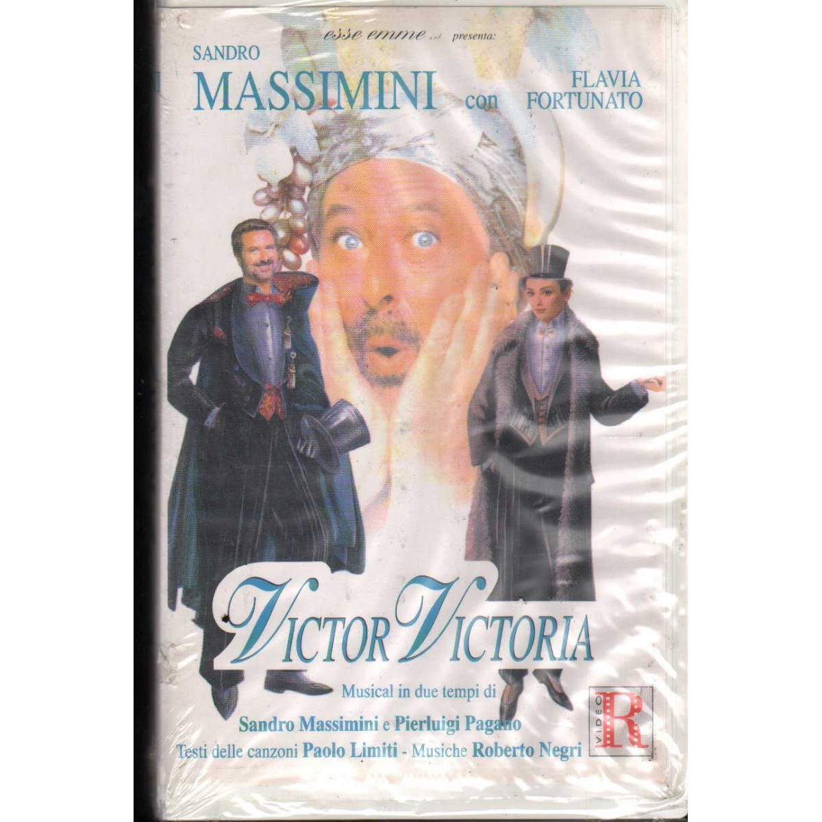 Victor Victoria VHS Sandro Massimini Univideo – 10004 Sealed