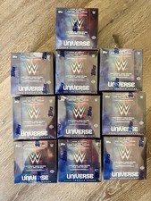 2025 Topps WWE Universe Wrestling Hobby Box sigillato in fabbrica - PRONTO PER LA SPEDIZIONE