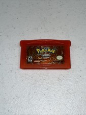 Pokemon Fire Red Nintendo Game Boy Advance Authentic Game Cartridge 2004 Tested