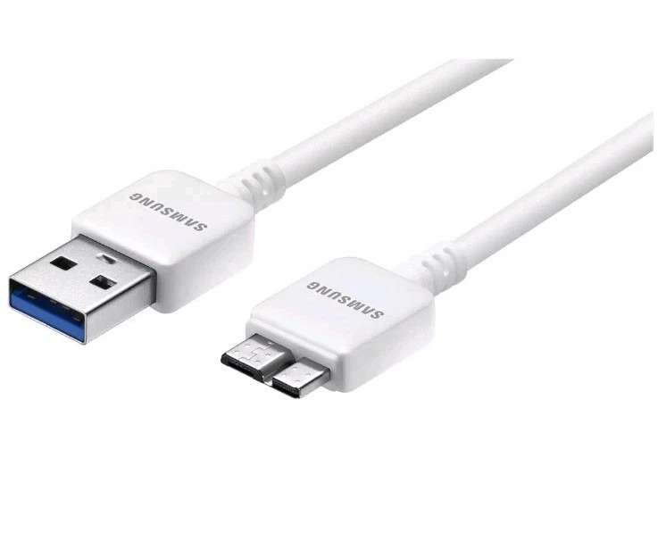 Samsung ET-DQ11Y1WE OEM Original 3FT USB 3.0 Galaxy S5/Note3 Charging Data Cable - Image 2 of 2