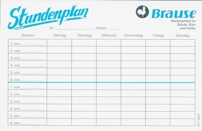 Timetable Advertising, Shower, Branded Items for School, Office and... - 10773967