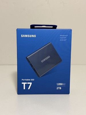 Samsung T7 2TB USB 3.2 Portable Solid State Drive - Titan Grey for
