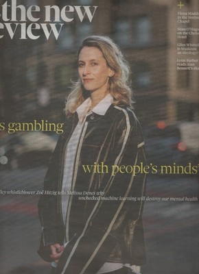 The New Review Magazine -  March 29 2026 - Zoe Hitzig, Sean O' Hagan